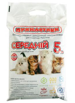 Пушистики Комкующийся наполнитель средний