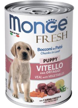 Monge Dog Fresh Puppy с телятиной и овощами
