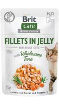 Brit Care Cat Pouch Тунец в желе