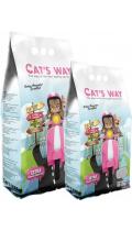 Cat's Way Baby Powder Комкующийся наполнитель