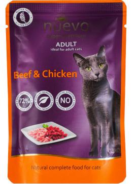Nuevo Adult Cat Говядина и курица