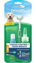TropiСlean Fresh Breath Набор для ухода за полостью рта крупных собак