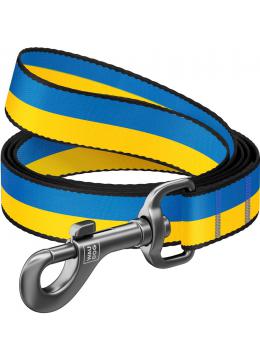 Collar WauDog Nylon Colors of freedom нейлоновый поводок
