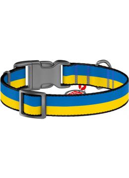 Collar WauDog Nylon Colors of freedom нейлоновый ошейник