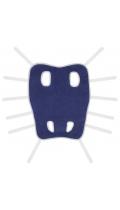 Collar Послеоперационная попона для котов и собак синего цвета