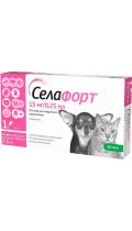 Селафорт Капли для собак и котов до 2,5 кг