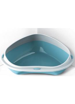 Georplast Shuttle Кутовий туалет для котів, 58x48x20,5 см