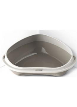 Georplast Shuttle Кутовий туалет для котів, 58x48x20,5 см