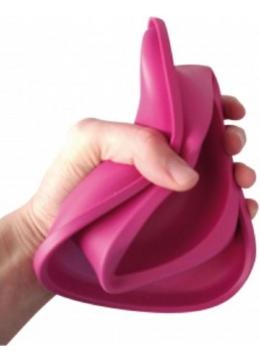 GeorPlast Soft Touch Пластикова миска з силіконовою підставкою