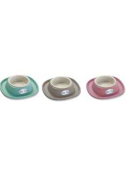 GeorPlast Soft Touch Пластикова миска з силіконовою підставкою