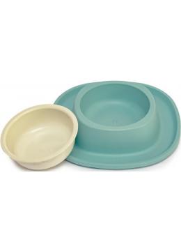 GeorPlast Soft Touch Пластикова миска з силіконовою підставкою