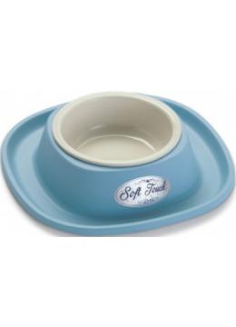 GeorPlast Soft Touch Пластикова миска з силіконовою підставкою