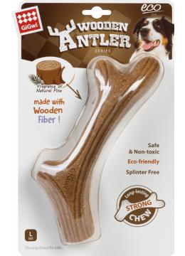 GiGwi Wooden Antler Жувальний ріг з дерева
