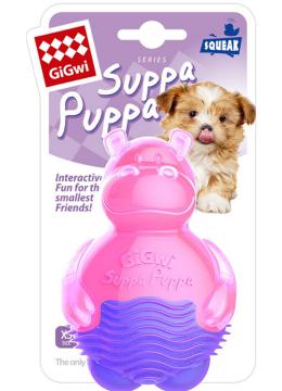 GiGwi Suppa Puppa Гумовий бегемотик