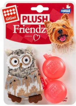 GiGwi Plush Friendz Плюшева сова