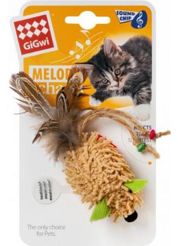 GiGwi Melody chaser Миша з електронним чипом
