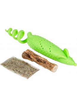 GiGwi Catnip Гумова мишка