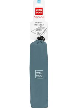 Collar WauDog Silicone Складна, подвійна миска