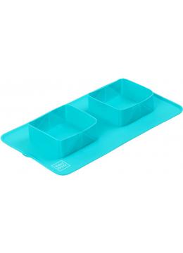 Collar WauDog Silicone Складна, подвійна миска