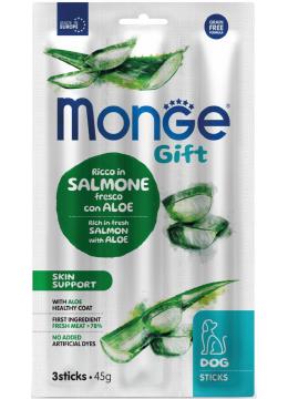 Monge Gift Dog Skin Support Лосось c Алое Вера