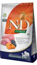 Farmina N&D GF Pumpkin Adult Medium & Maxi Ягненок и Черника