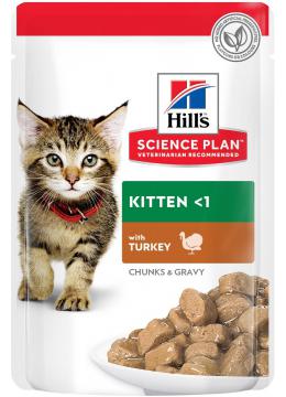 Hill's SP Feline Kitten з індичкою в соусі