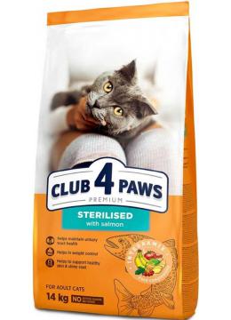 Клуб 4 Лапы Sterilised з лососем