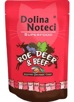 Dolina Noteci Superfood Cat с косулей и говядиной