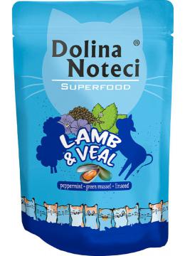 Dolina Noteci Superfood Cat с ягненком и телятиной
