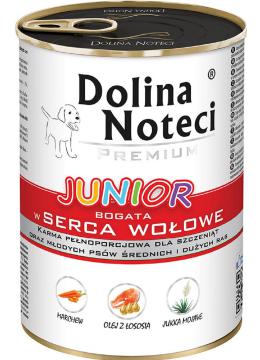 Dolina Noteci Premium Junior с говяжьим сердцем