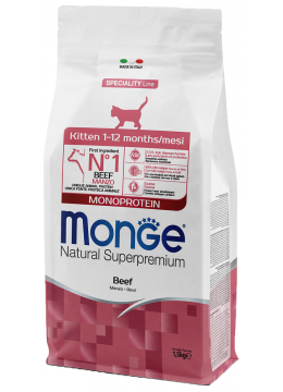 Monge Kitten с говядиной