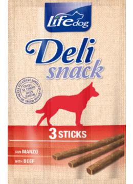LifeDog DeliSnack Stiks c говядиной