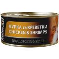 Изображение 1 - Animall консерва для кошек с курицей и креветками
