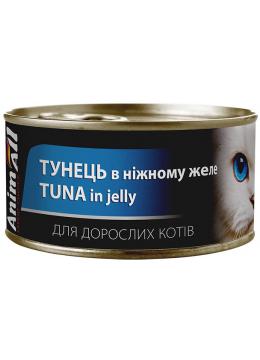 Animall консерва для кошек с тунцом в нежном желе