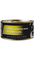 Animall консерва для собак с курицей в нежном желе