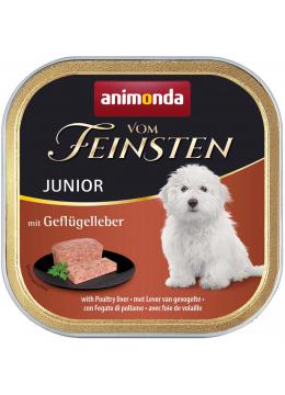 Animonda Vom Feinsten Junior with Poultry liver для щенков