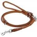 Изображение 1 - Collar WauDog Soft Кожаный круглый поводок -перестежка