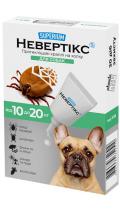 Superium Nevertix противоклещевые капли на холку для собак 10-20 кг