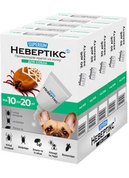 Superium Nevertix противоклещевые капли на холку для собак 10-20 кг