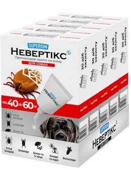 Superium Nevertix противоклещевые капли на холку для собак >40 кг