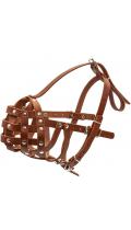 Collar WauDog Намордник кожанный