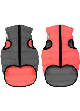 Collar AiryVest Курточка двусторонняя коралово-серая