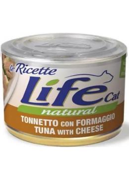 LifeCat Тунец с сыром кусочки