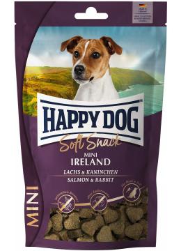 Happy Dog Soft Snack Mini Ireland лакомство с лососем и кроликом