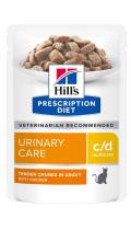 Hill’s Wet PD Feline Urinary Care c/d с курицей