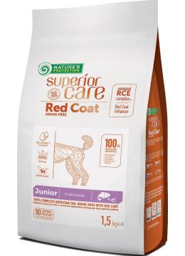 Nature's Protection Mini Junior Red Coat Лосось
