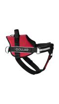 Collar DOG extremе Police шлея красная