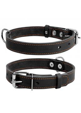 Collar ошейник одинарный черный