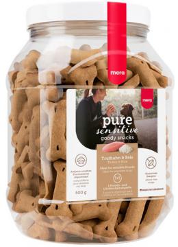 Mera Pure Sensitive snacks Truthahn & Reis