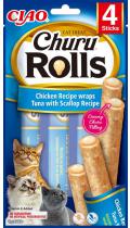 Churu Rolls Chicken, Tuna and Scallop Recipe